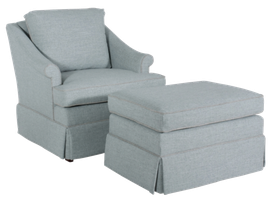 442 Chair and 44 Ottoman